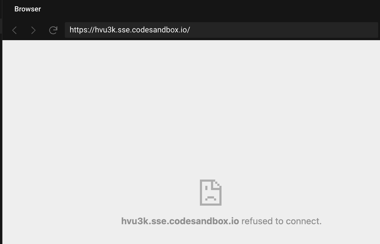 console errors